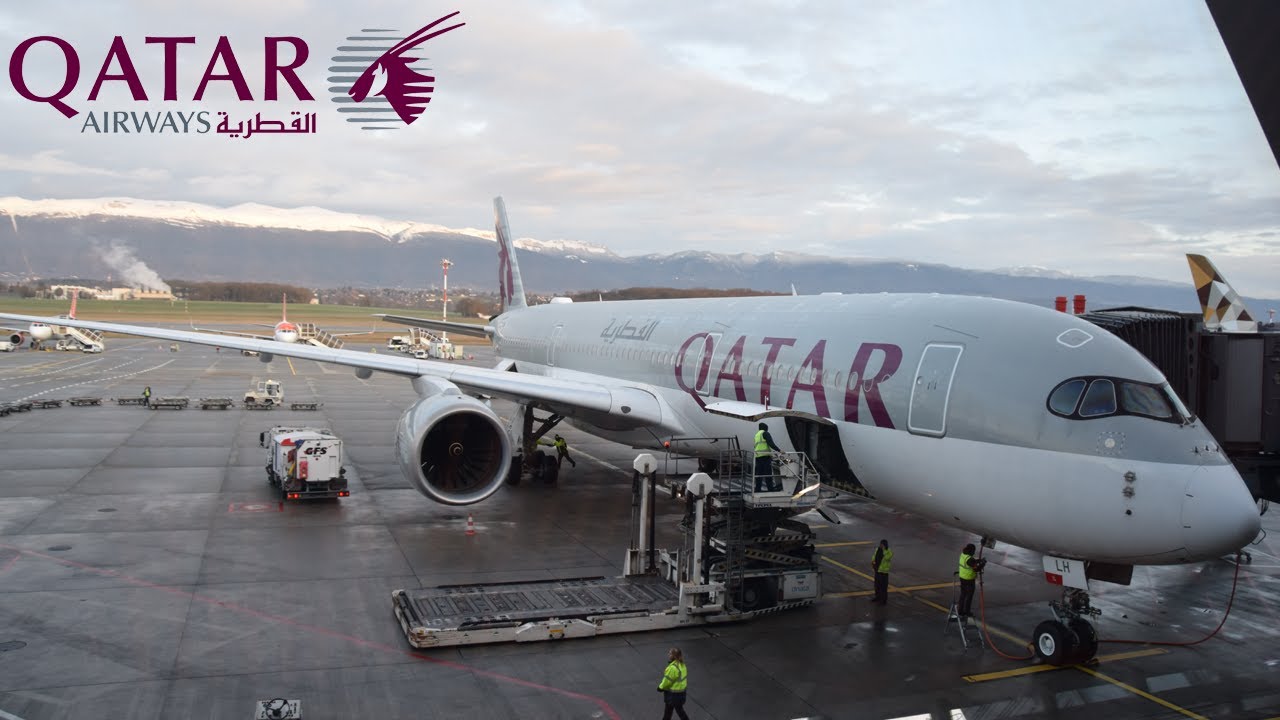 [Flight-Report] QATAR AIRWAYS | Geneva GVA ✈ Doha DOH | Airbus A350-900 | Take Off