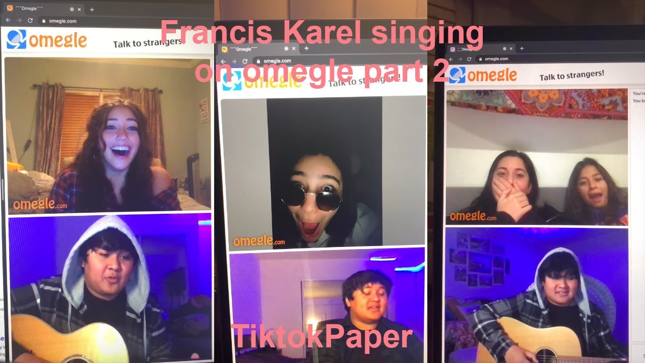 francis karel singing to stranger and making shocked part 2
