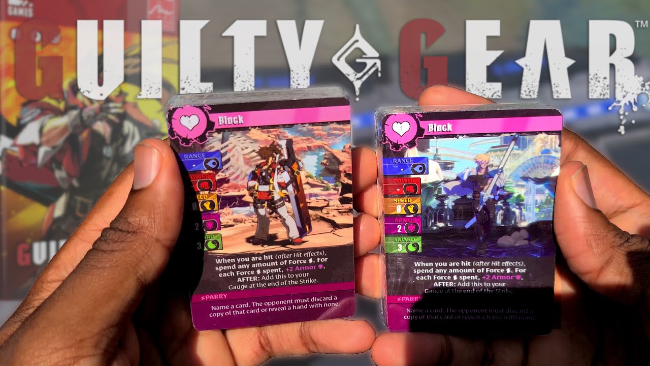 Guilty Gear -Strive-...Card Game? [Demo Deck - Basic Unboxing]
