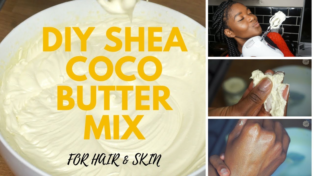 DIY Whipped Creamy Shea Cocoa Butter mix | HIGHLY REQUESTED | For hair & Skin | Limitlessbloom