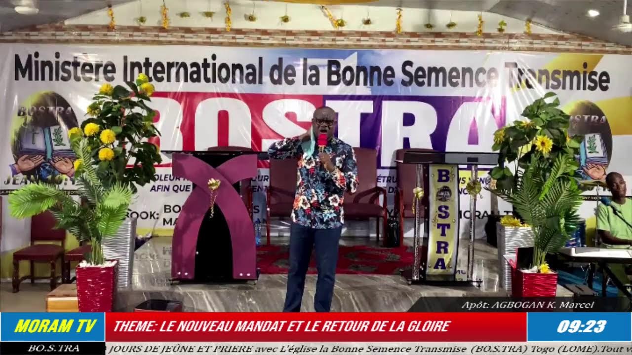 THEME: LE NOUVEAU MANDAT ET LE RETOUR DE LA GLOIRE