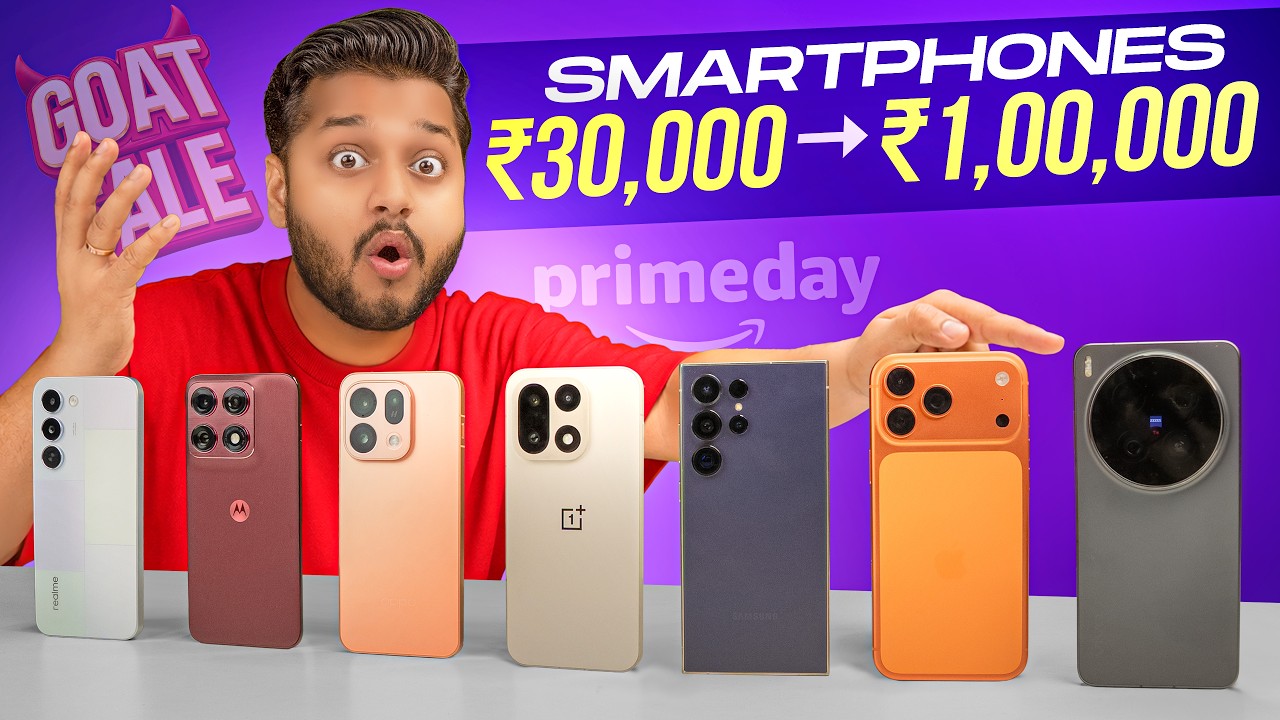 Best Smartphone Deals | Amazon Prime Day & Flipkart GOAT Sale 2026