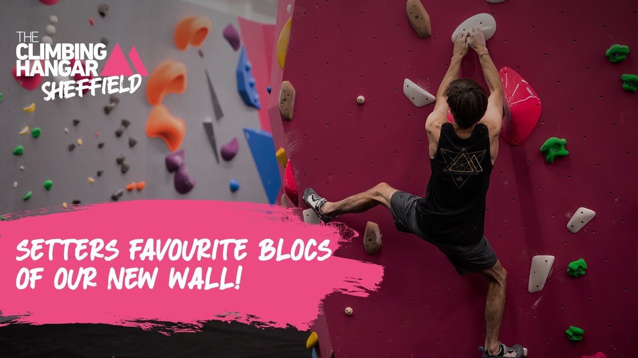 Our Setters FAVOURITE blocs of our new wall in Sheffield!
