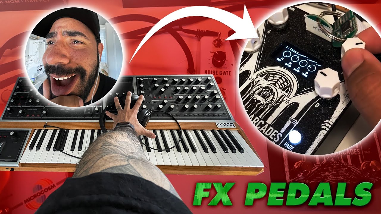 Using Crazy Guitar FX Pedals For Making One Shots (Free Download)