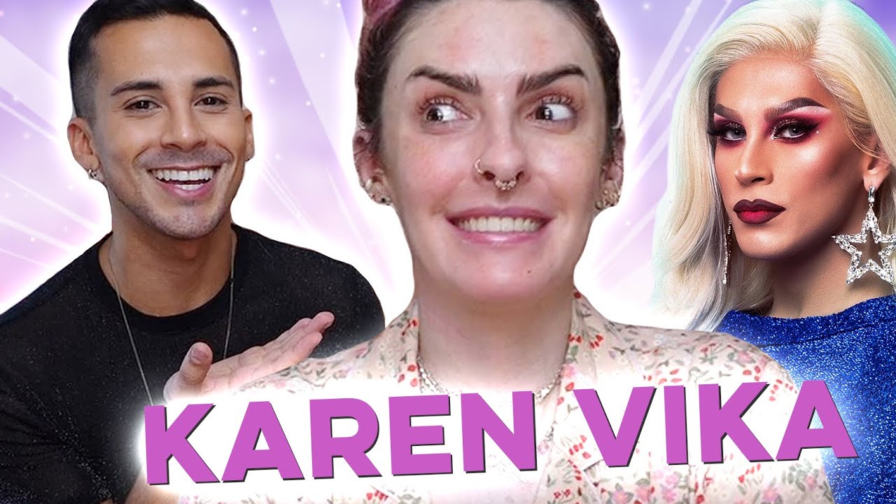ME TRANSFORMARAM EM UMA DRAG! - Karen Bachini