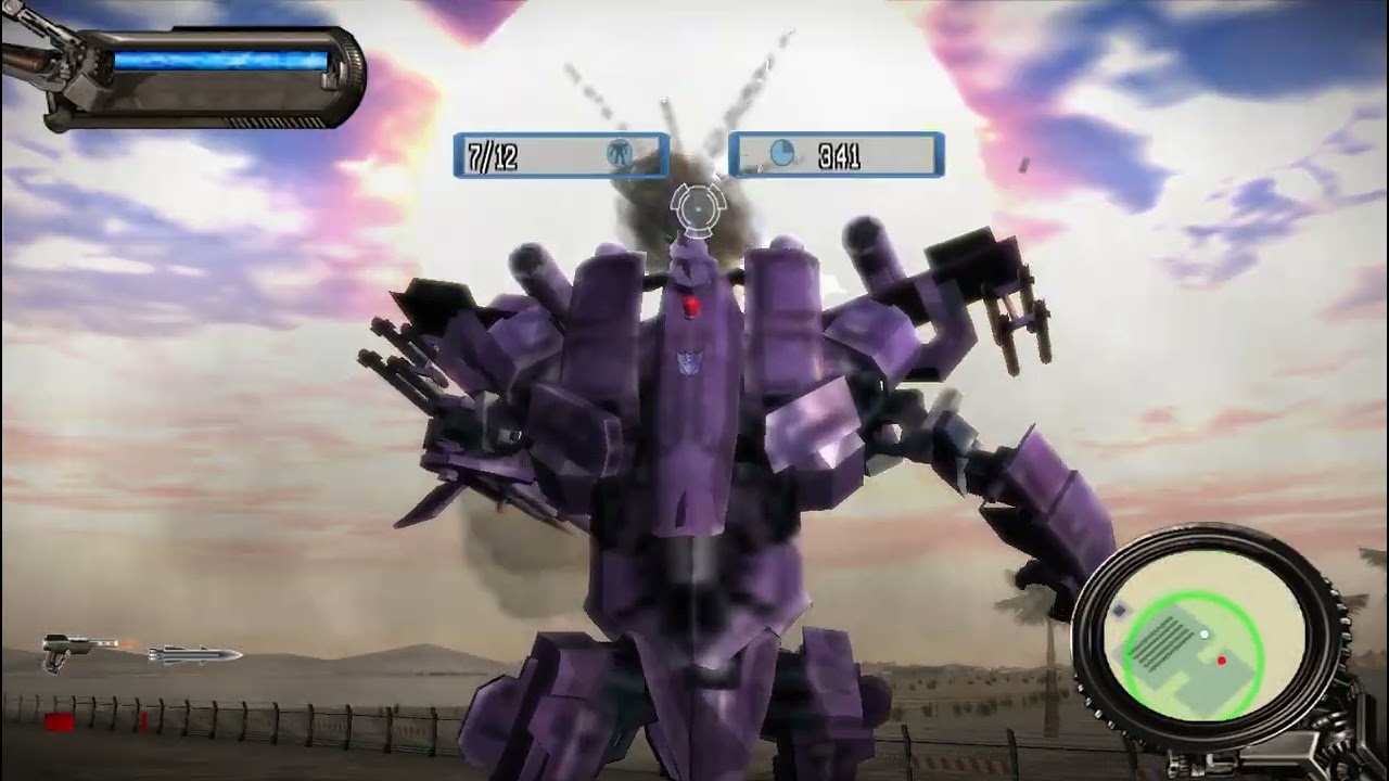 Transformers: The Game 2.0 LR | SOCCENT Military Base - Sub Missions (Prog 4 - Shockwave)