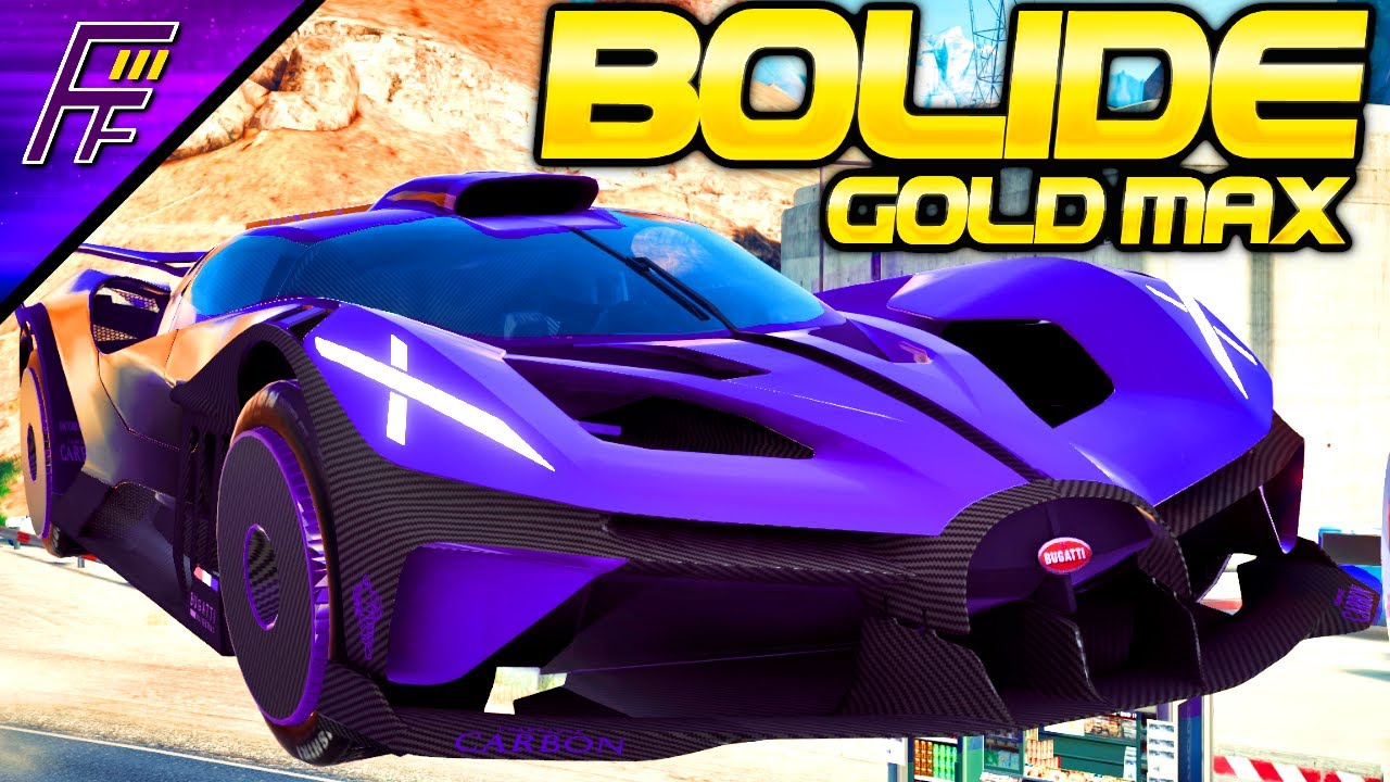 ВЕСЁЛЫЙ, БЫСТРЫЙ И ФАНТАСТИЧЕСКИ ИЗМЕНЧИВЫЙ!! ЗОЛОТОЙ МАКСИМУМ Bugatti Bolide (6*, ранг 5190) Мно...