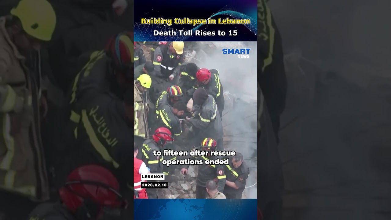 Lebanon Building Collapse Kills 15 as Rescue Ends