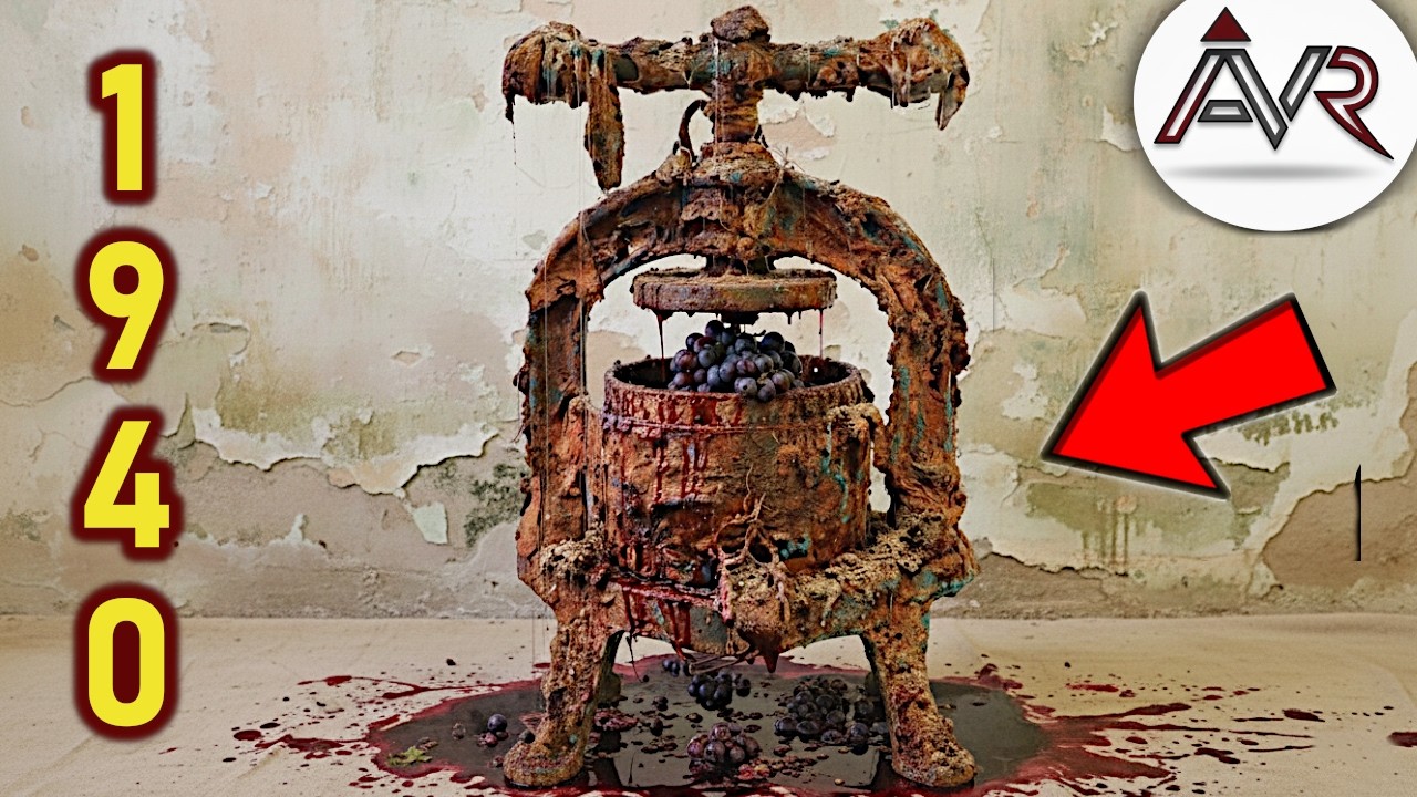 I Was Gifted a 90-Year-Old Grape Press as a Prank — Then This Happened