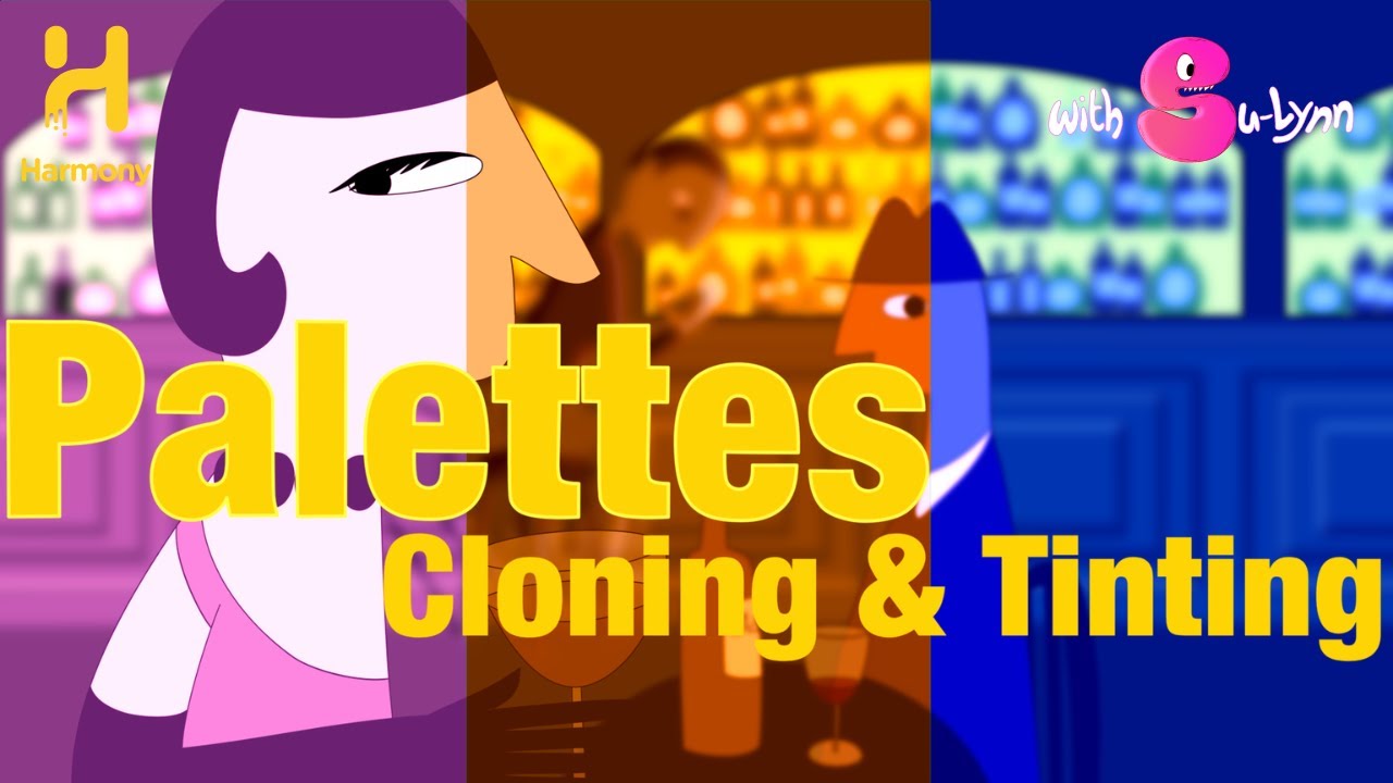 Palettes, Cloning & Tinting in Toon Boom Harmony | Colour Grading Made Easy!