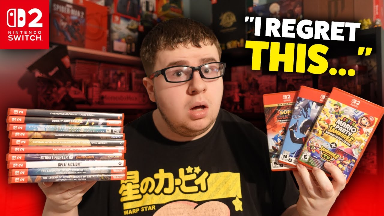 Я СОЖАЛЕЮ о покупке игр для Nintendo Switch 2!