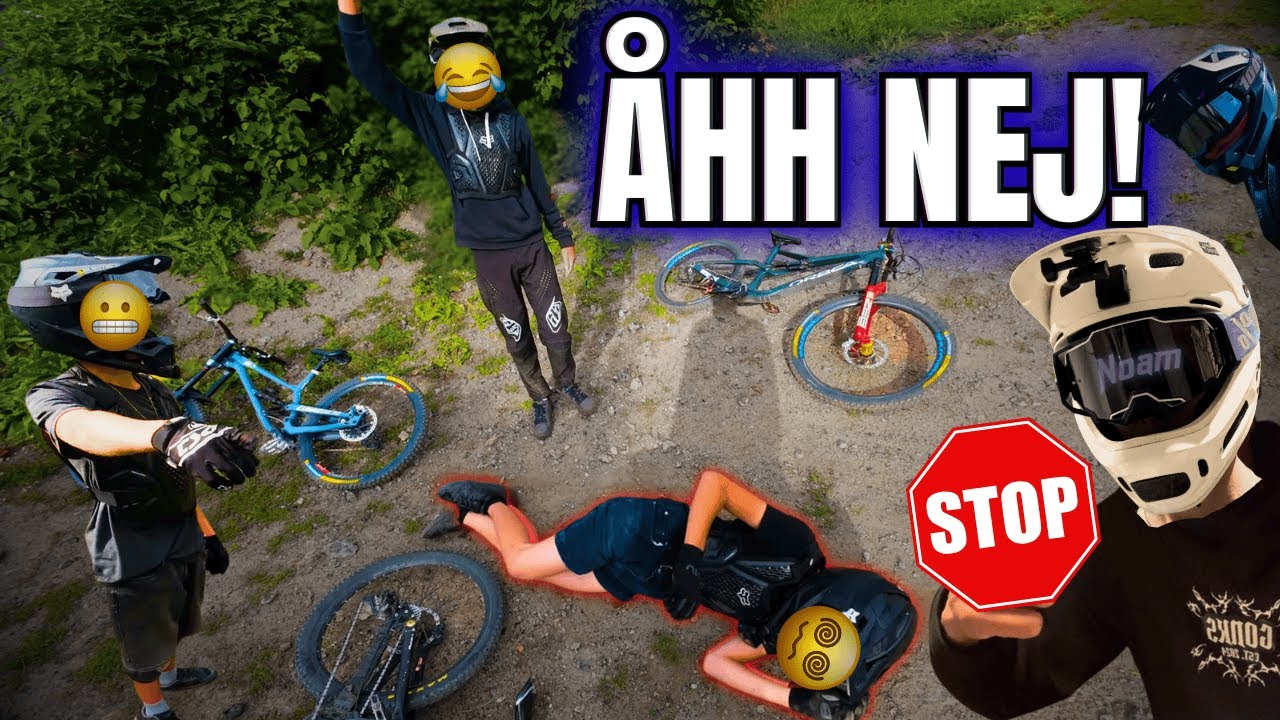 Bro tog FÖR mycket fart!