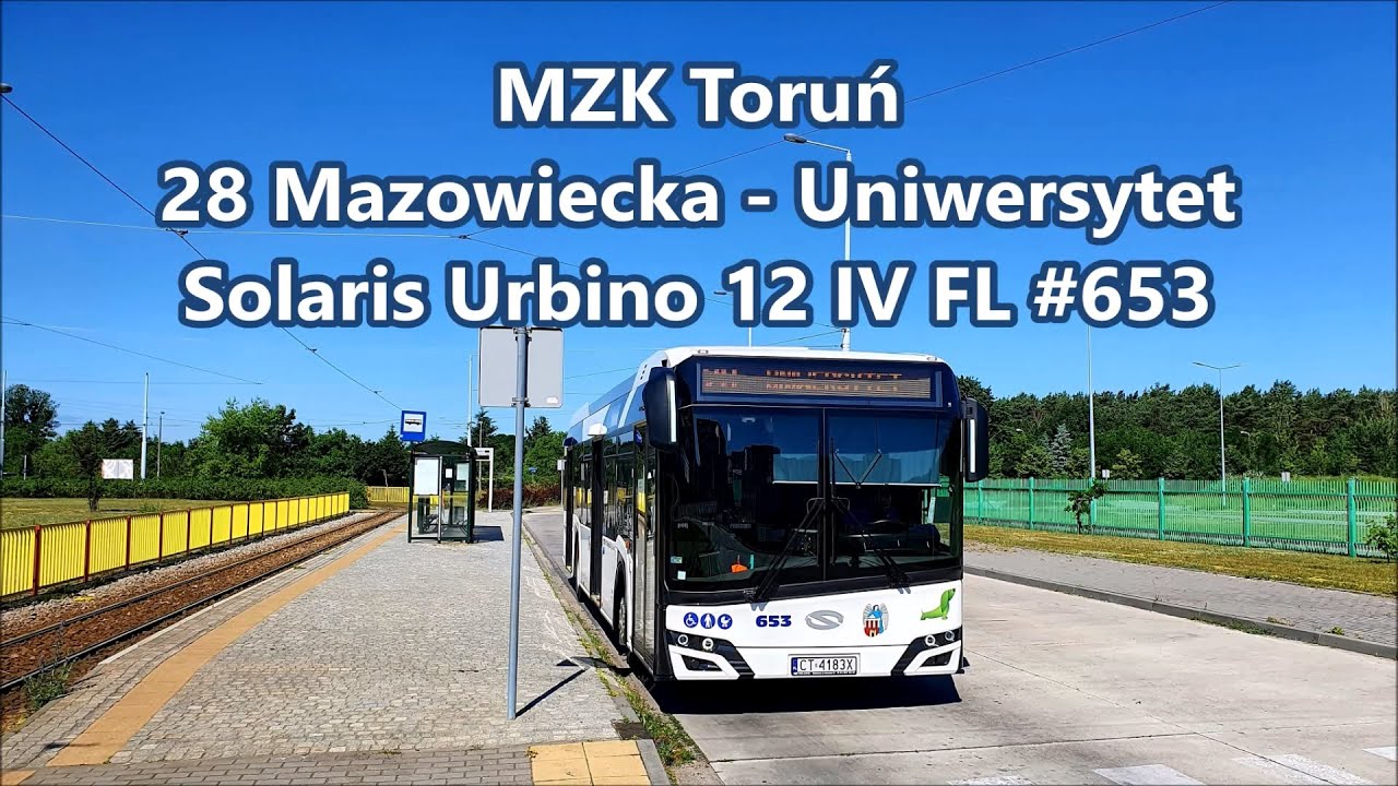 MZK Toruń - linia 28, Solaris Urbino 12 IV FL #653