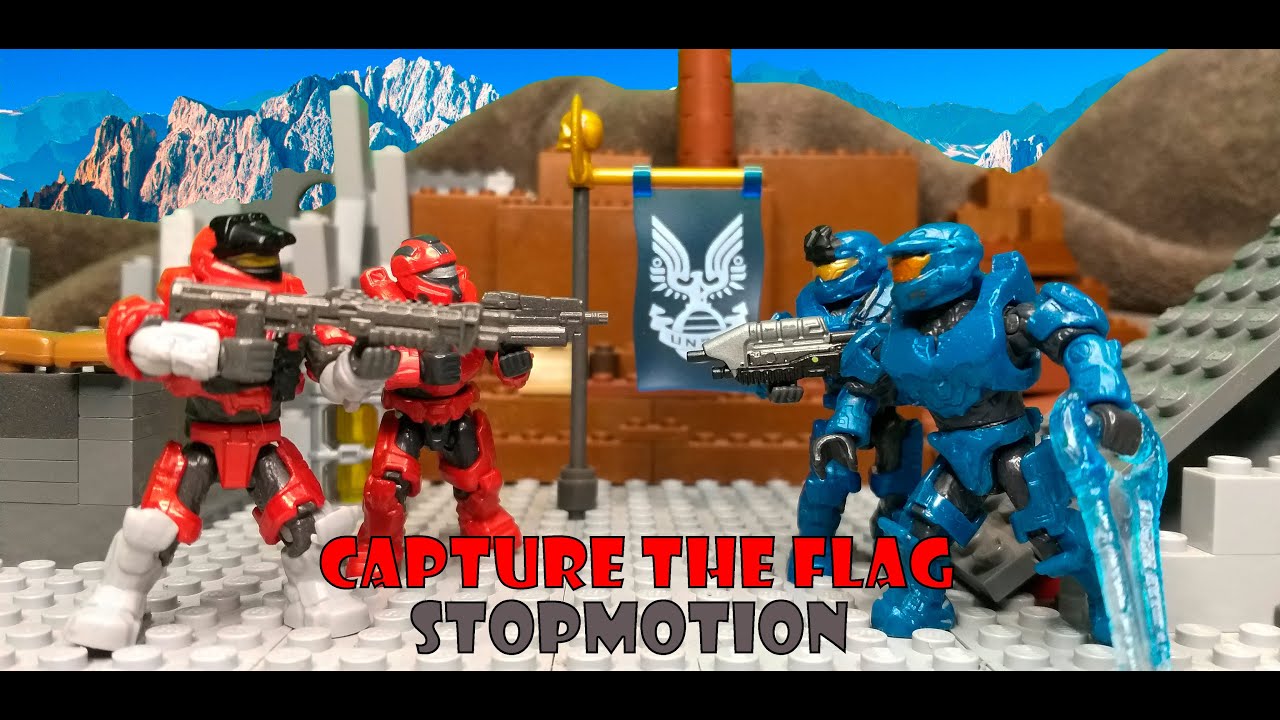 Capture the Flag Halo Megaconstrux Stopmotion | JPD FILMS