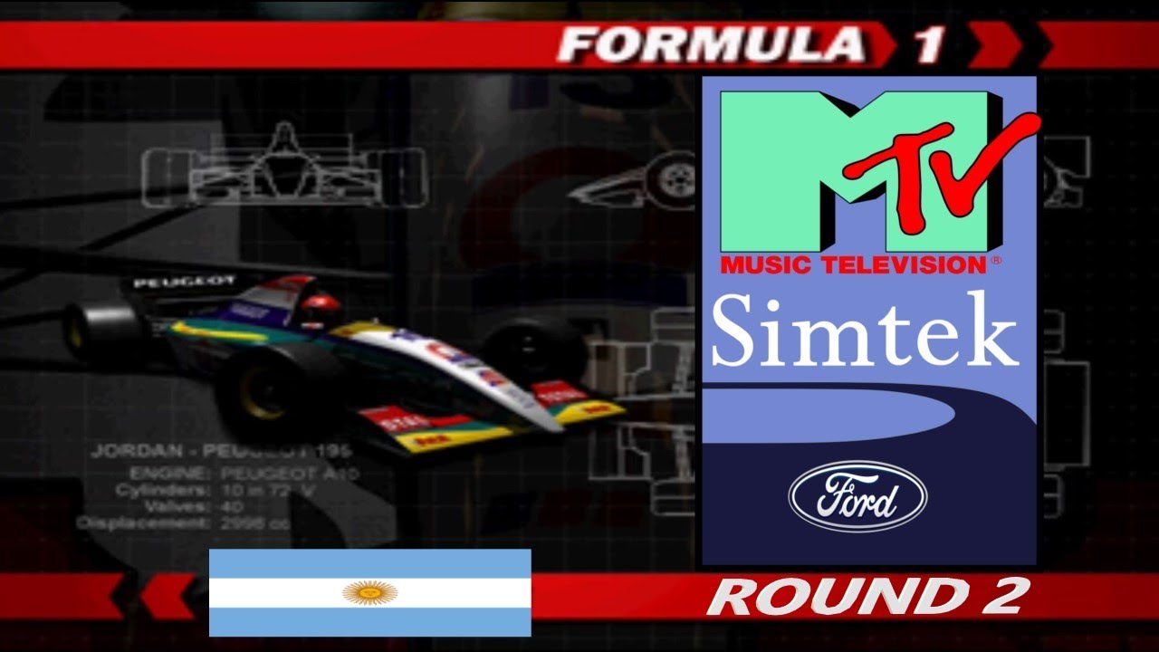 Formula 1 (PS1) | Simtek, the One Car Army - Round 2