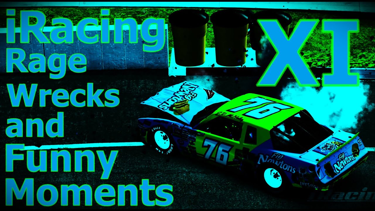 iRacing Rage, Wrecks, and Funny Moments 11: Like a WHAT?