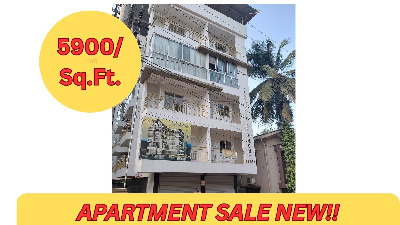 Flat For Sale | 3 BHK | 1720 Sq.Ft. | 5900 per Sq.Ft.  #apartment #mangalore