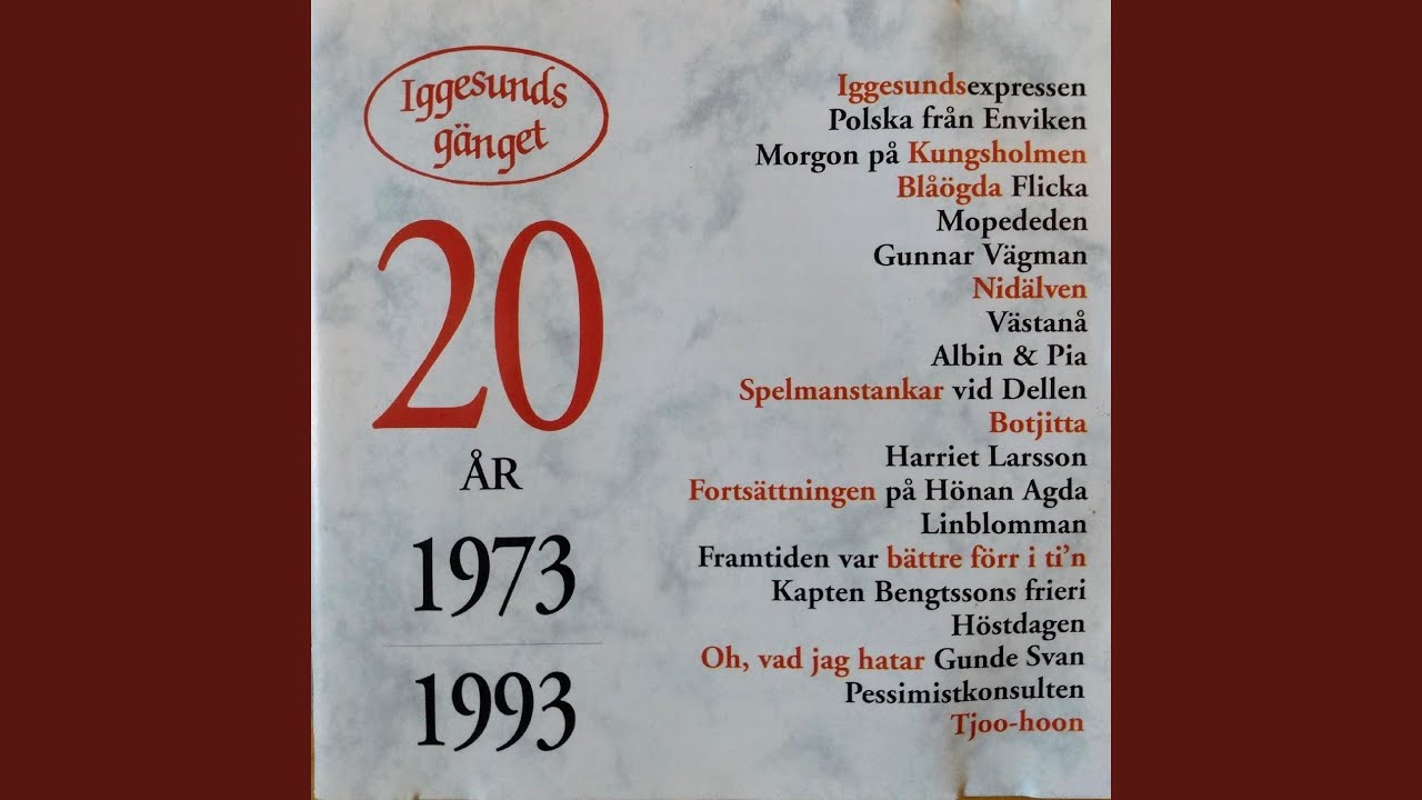 Oh, vad jag hatar Gunde Svan