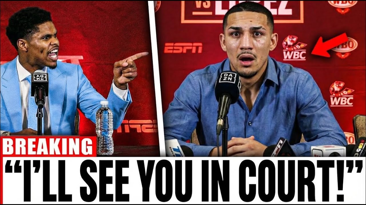 Shakur Stevenson Files $1M Lawsuit After Teofimo Lopez Alleged Slap at Press Conference