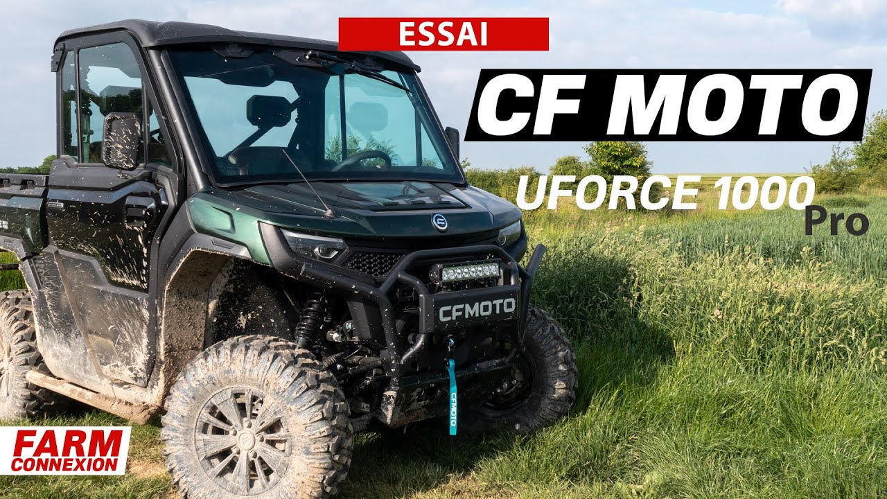 J'ai test&eacute; le nouveau CFMoto UForce 1000 Pro