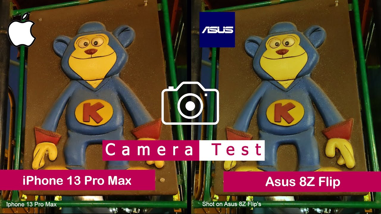 iPhone 13 Pro Max vs Asus 8Z Flip | Camera Comparison | Camera Test | | InTech |