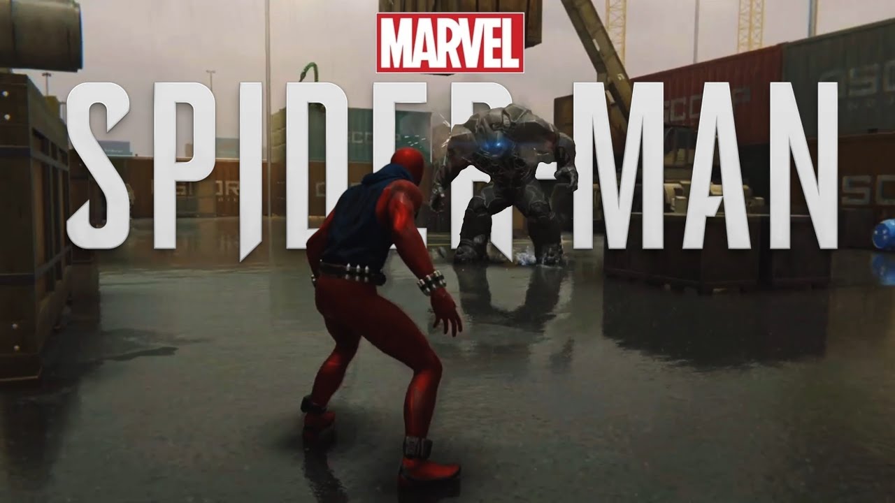 Spider-Man fights Rhino and Scorpion