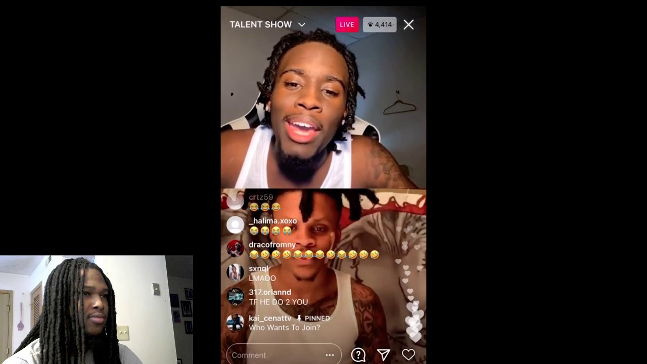 AMP Kai Cenat & SaeDemario On IG Live Tweakin | Reaction