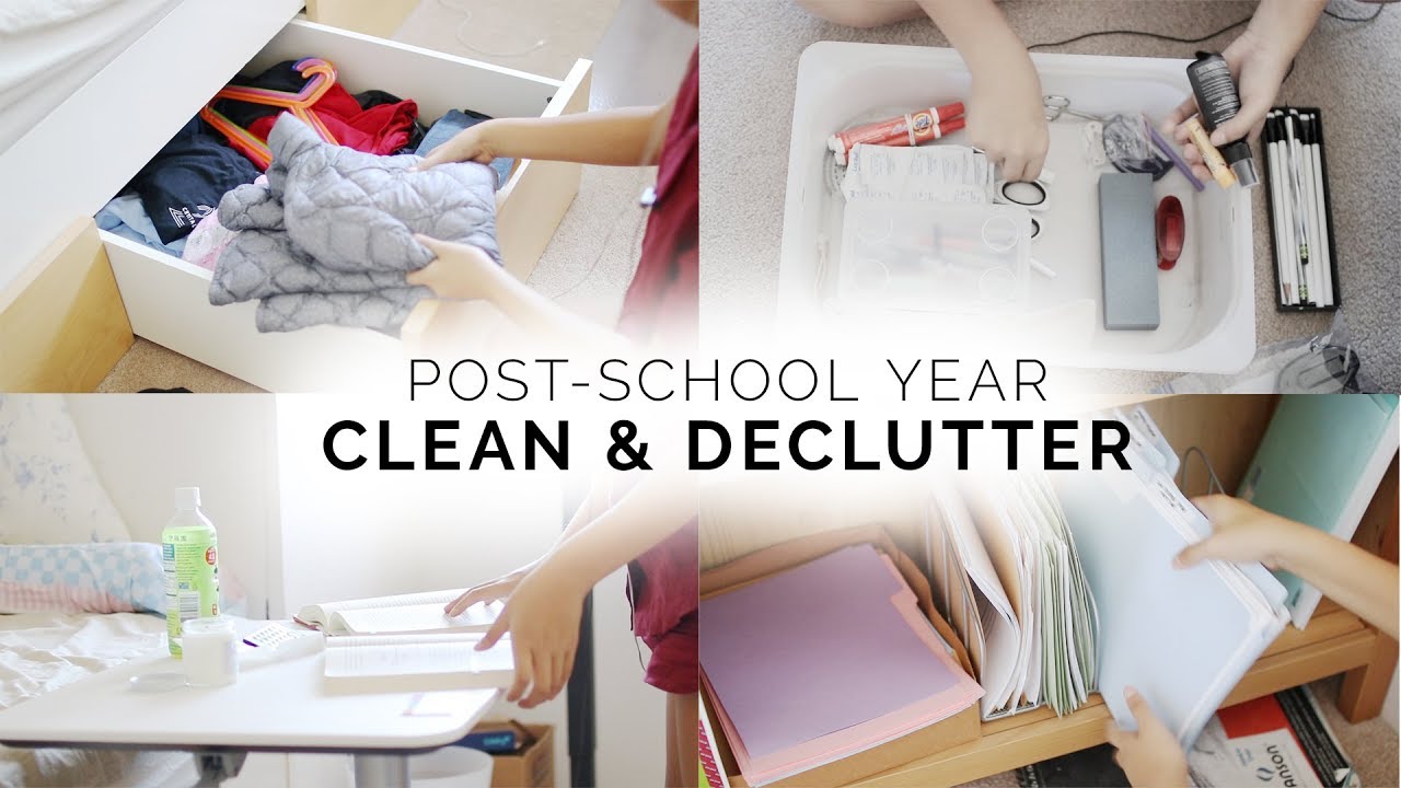 clean + declutter with me ✨
