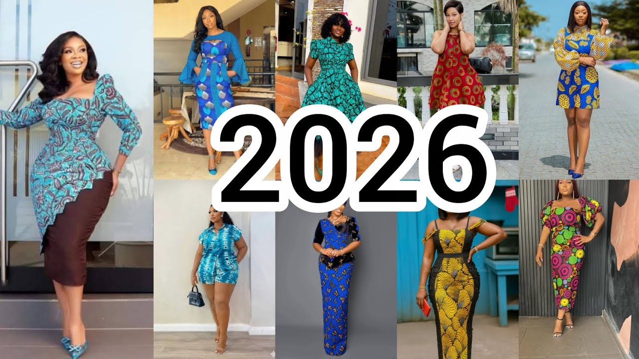 2026 TRENDY AND HOTTEST ANKARA GOWN STYLES/ANKARA LONG & SHORT GOWN DESIGNS /TRENDING ANKARA STYLES