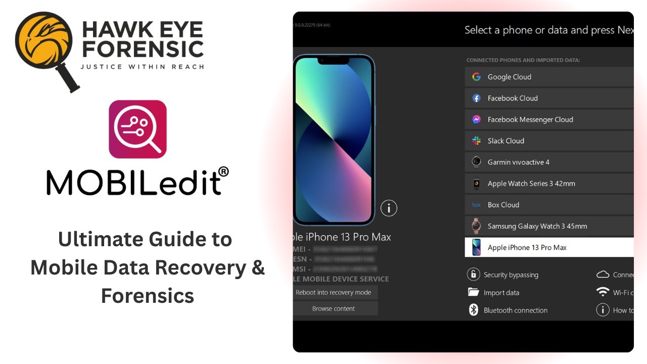 Ultimate Guide to Mobile Data Recovery & Forensics | Hawk Eye Forensic #mobileforensic #datarecovery