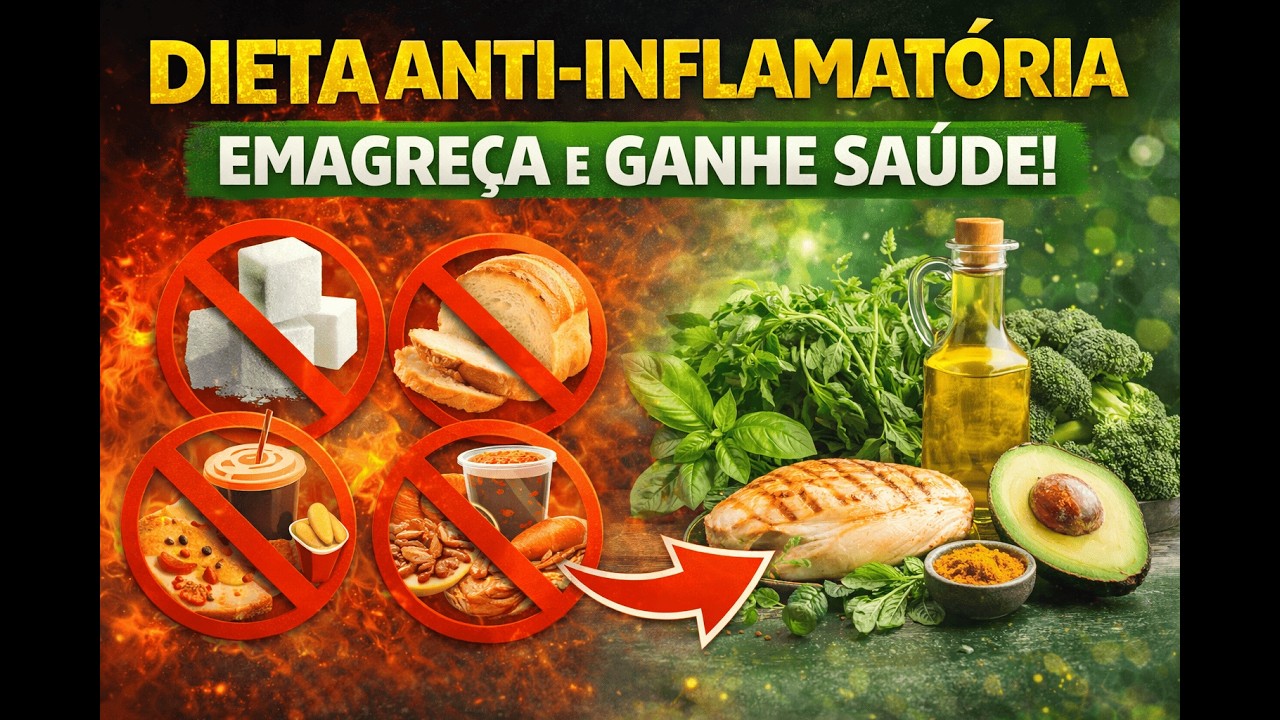 A DIETA ANTI-INFLAMATÓRIA: Alimente-se para Conquistar Saúde e Magreza