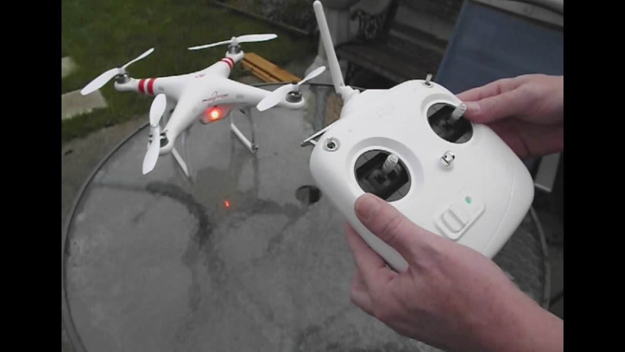 DJI Phantom FC40 - GPS Set up and Flying