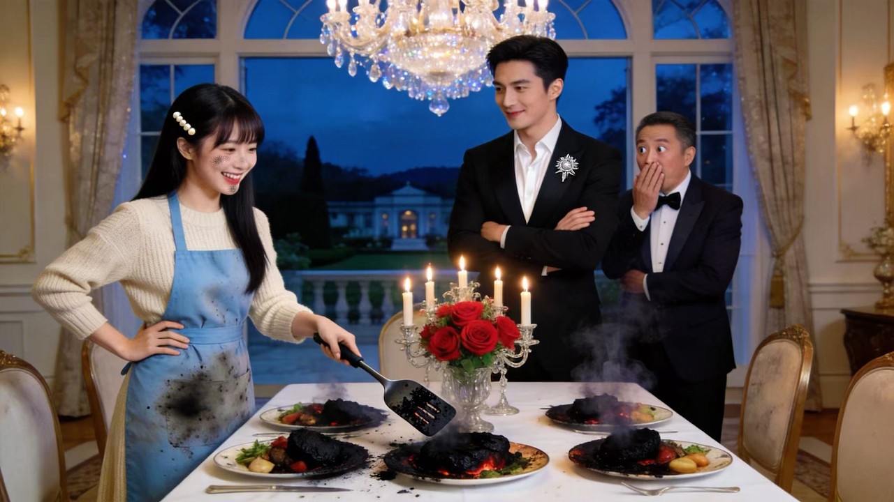 CEO Hates the Marriage, but Smiles When He Sees His New Wife's Burnt Cooking！