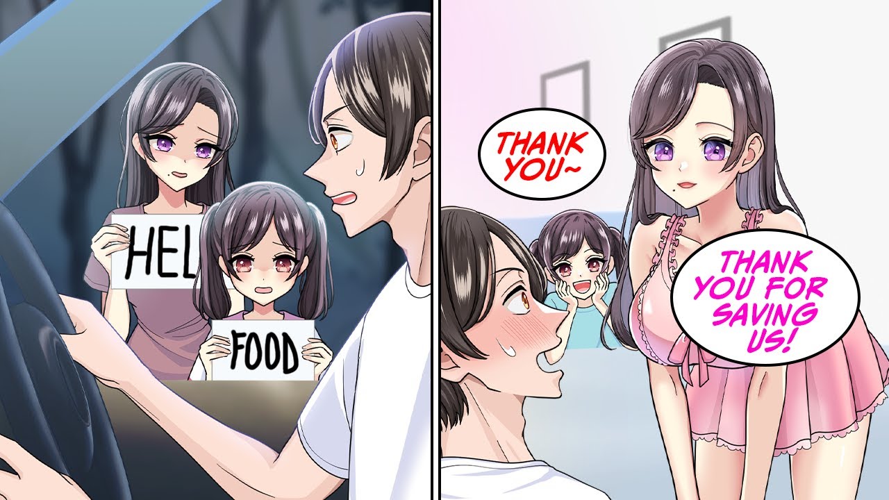 [Manga Dub] When a poor single mother made a request and I lent her a room... [RomCom]