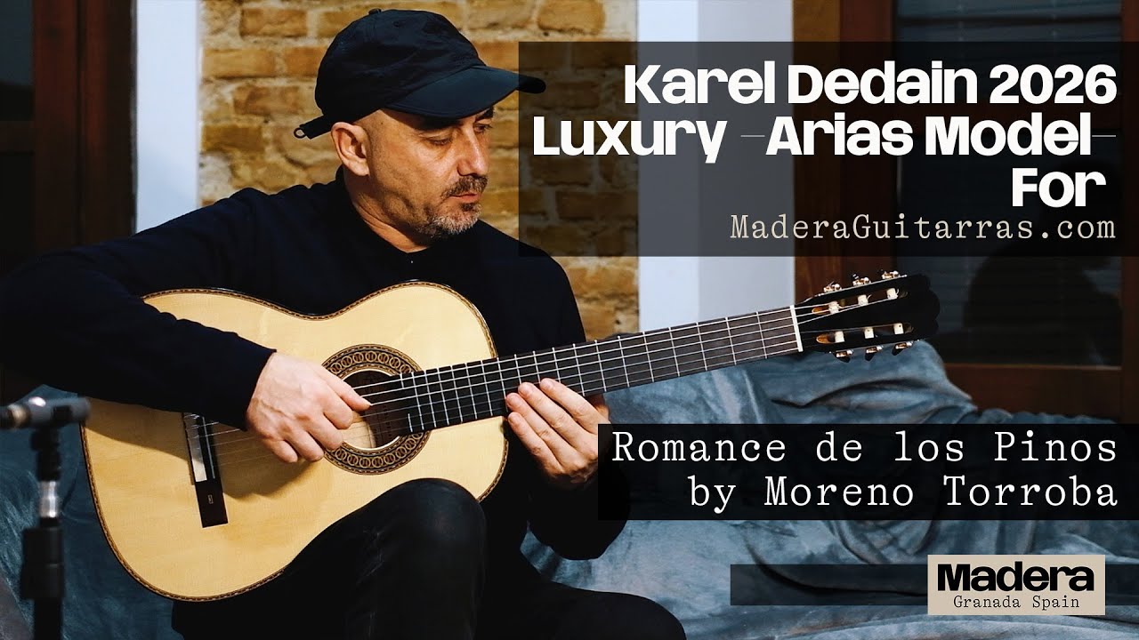 Karel Dedain Guitar 2026 Luxury Arias Model for MaderaGuitarras.com
