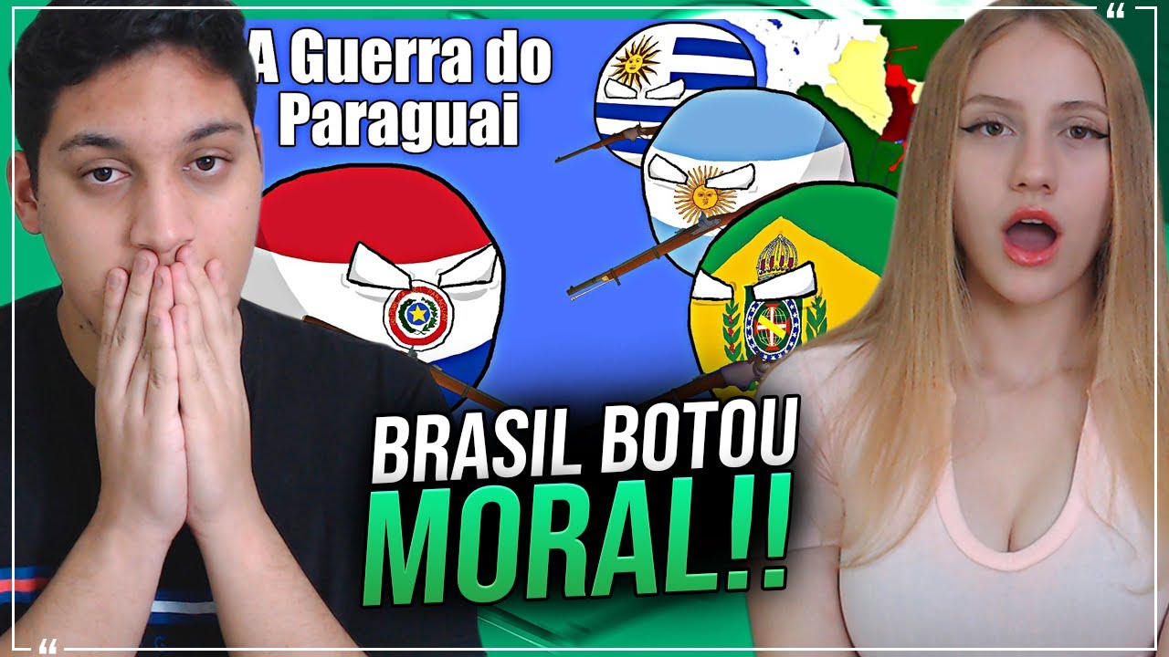 REACT EM CASAL - A Guerra do Paraguai | DGP Mundo