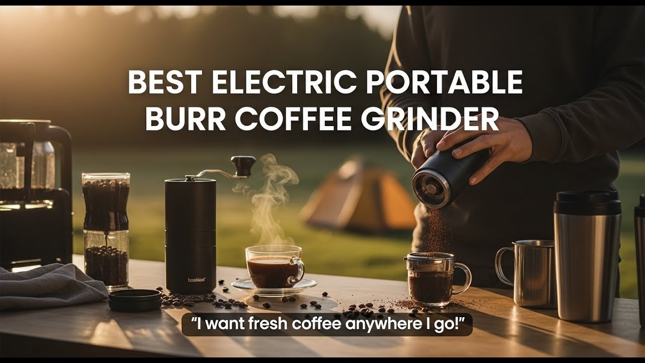 TOP 5 Best Electric Portable Burr Coffee Grinder 2026 | Portable Burr Coffee Grinder You Can Take