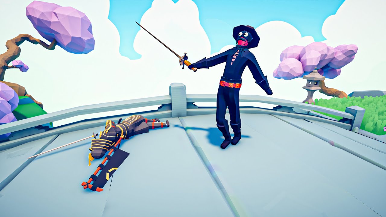 ZORRO VS EVERY UNIT -TOTALLY ACCURATE BATTLE SIMULATOR TABS GAMEPLAY