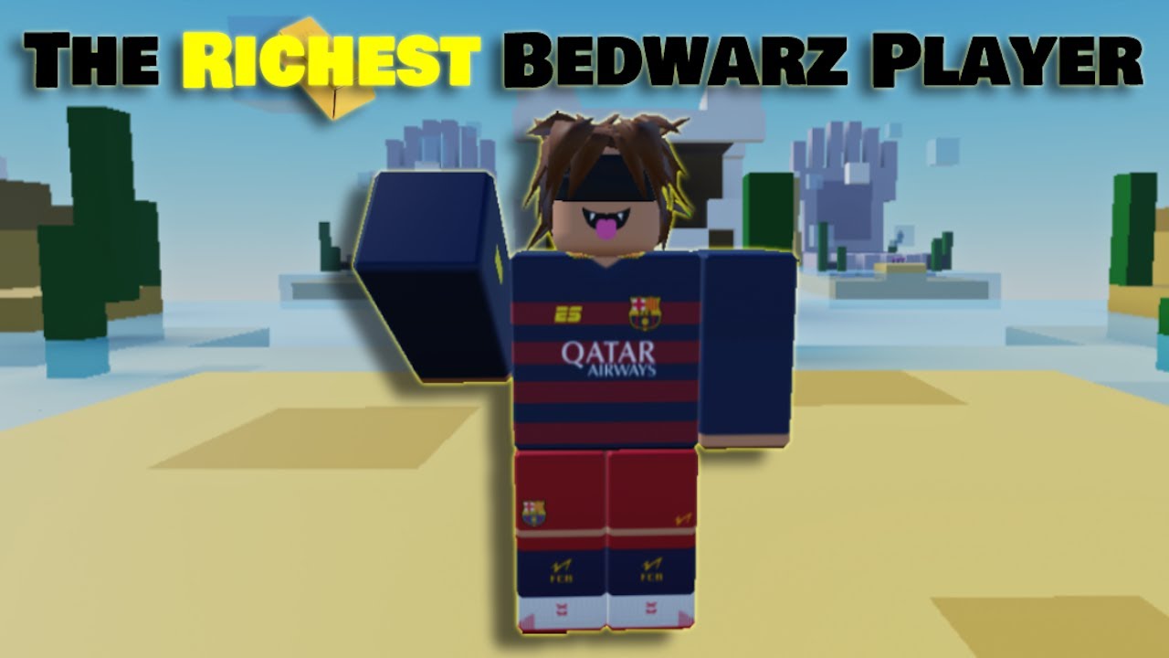 I 1v1'ed Roblox Bedwarz's RICHEST Player for 500,000 Gold..