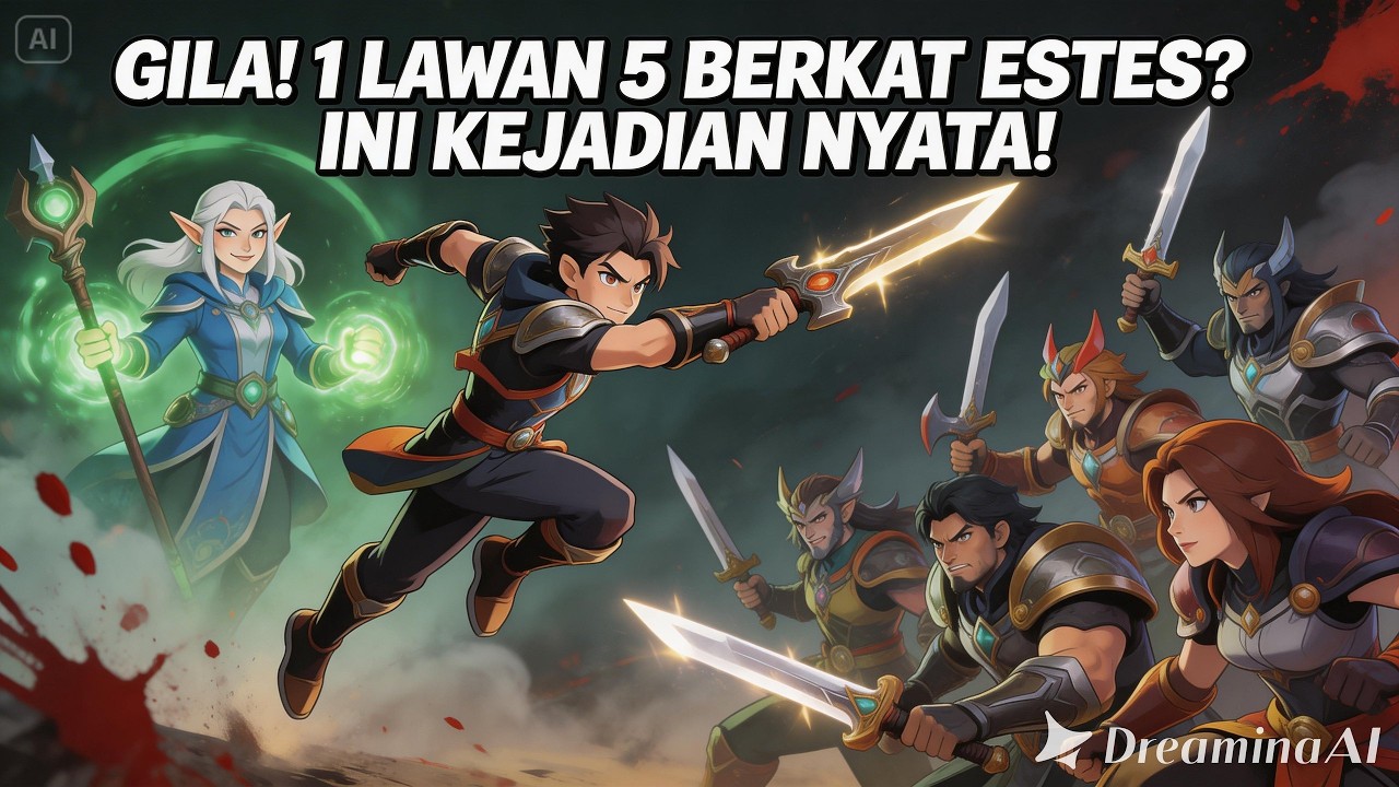 tampil sangat dominan 33 kill vs 18 kill, estes mengawal fantastis dengan 1 kill & 18 assisst
