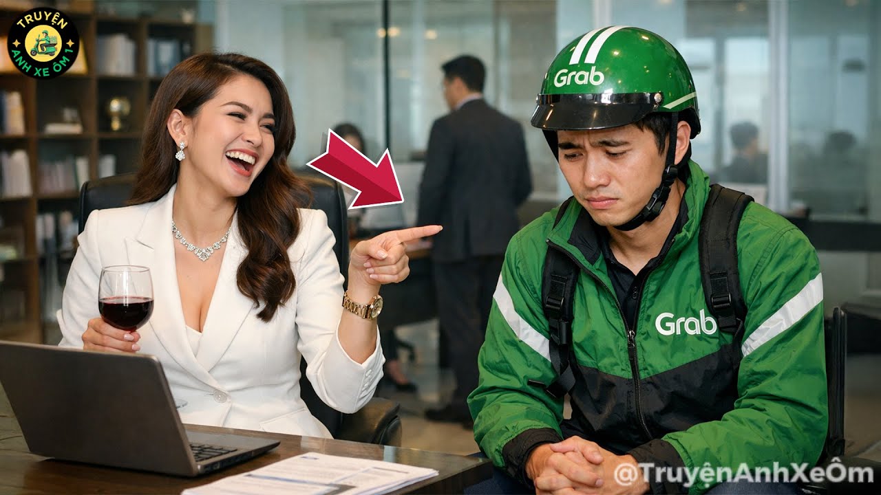Nữ Tỷ Phú Cười Nhạo Anh Xe Ôm Nghèo Rách – 5 Phút Sau Không Ngờ Chính Anh Cứu Cả Công Ty