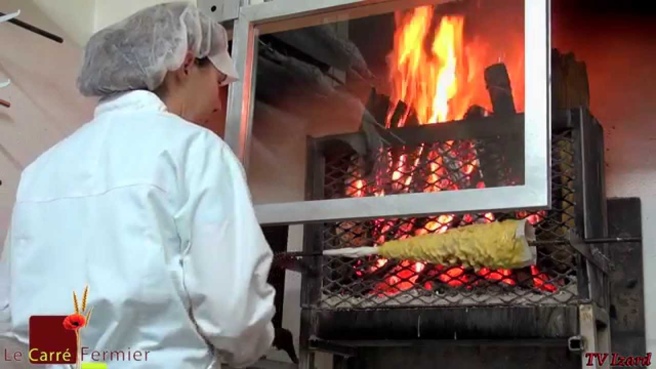 Le Gâteau à la Broche du Carré Fermier - RECETTE TRADITIONNELLE - Bigorre - Partenaire Tv Izard
