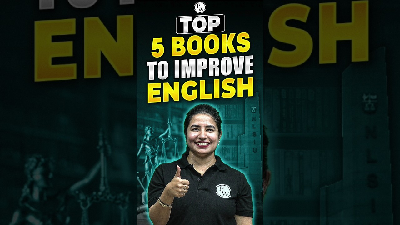 Top 5 Books To Improve English 🔥 #CLAT #CLATVocab