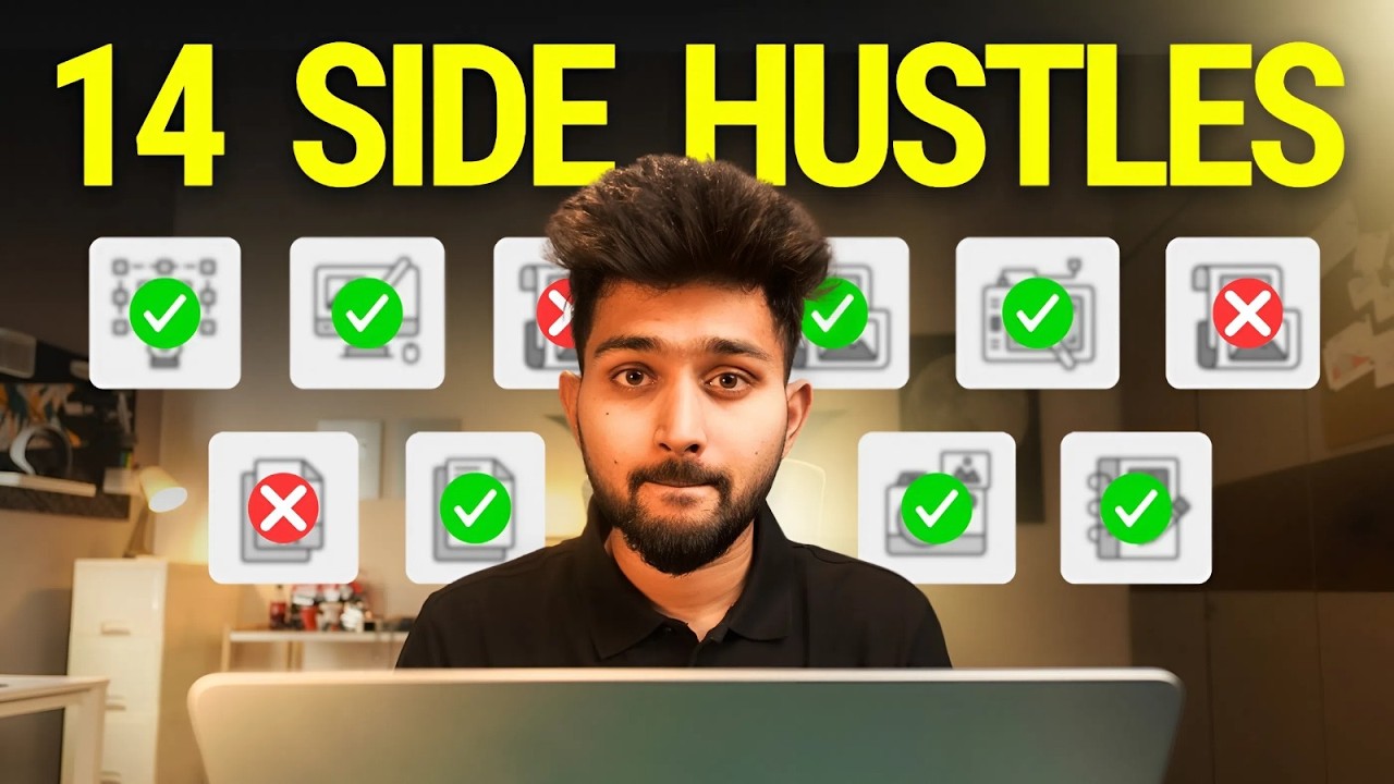 14 Side Hustles to earn ₹50K/Month in 2026 🔥