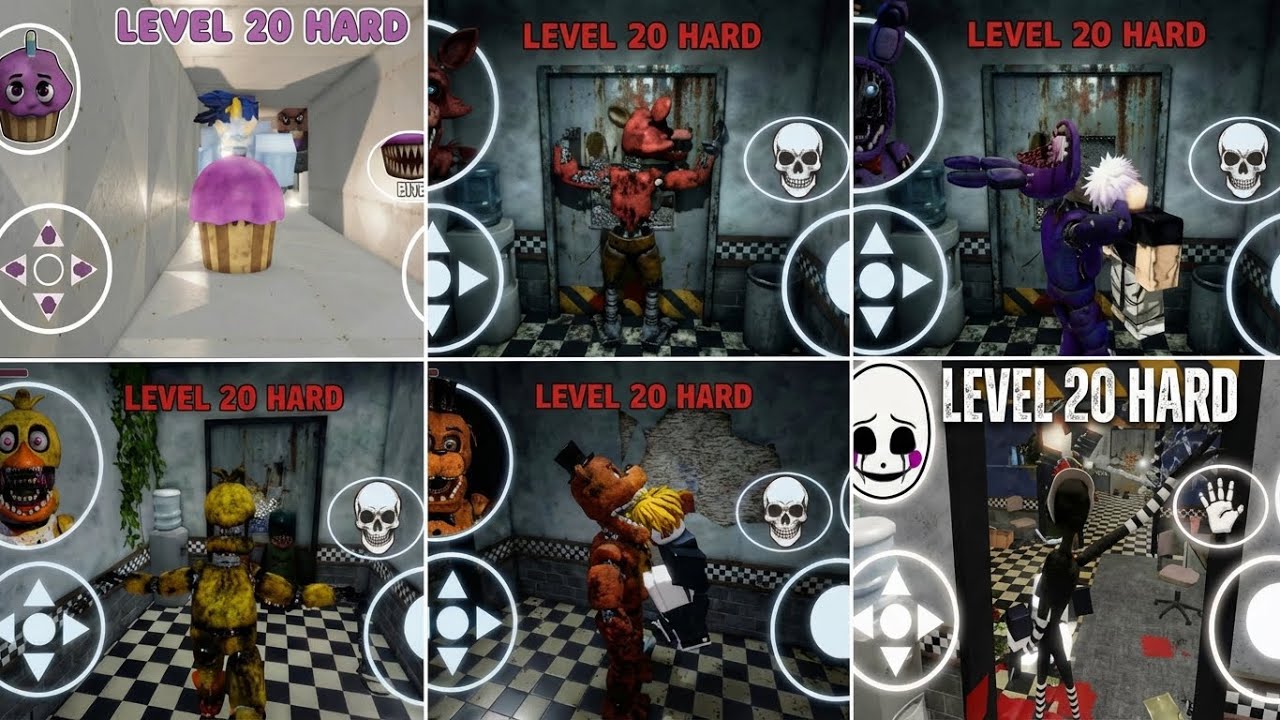 What if I BECOME ALL ANIMATRONICS LVL 20? - FNAF Eternal Nights (Roblox)