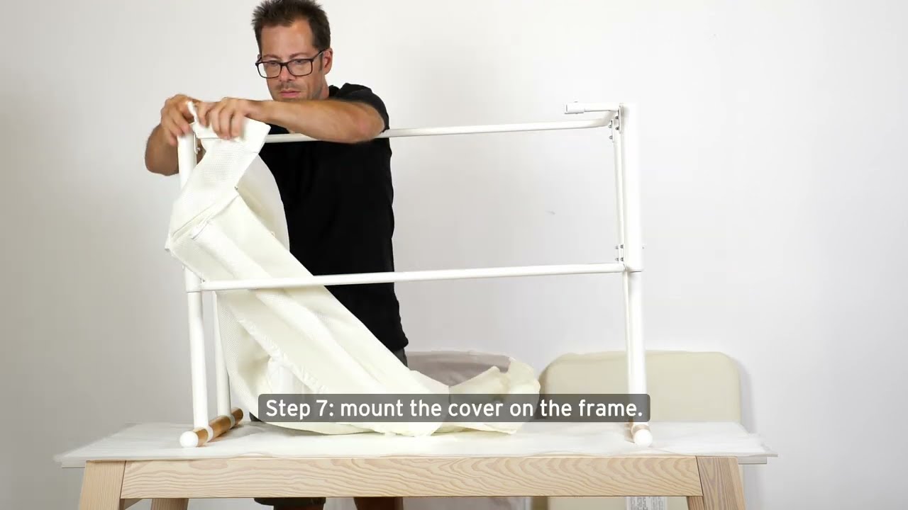 Evolux Bedside Crib - Assembly
