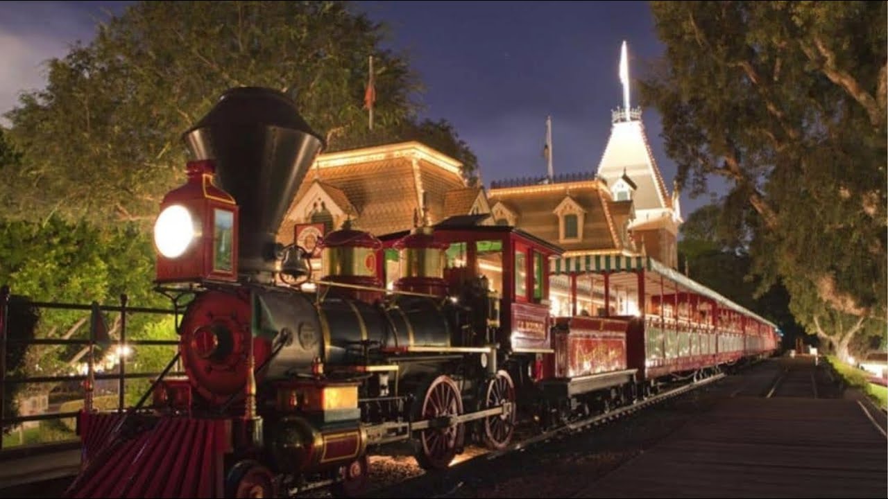 Disneyland Railroad 2025 4K