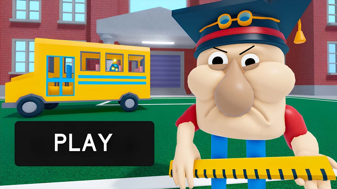 EPIC SCHOOL ESCAPE! OBBY roblox! Gameplay Walkthrough No Death 4K #roblox #obby #scaryobby