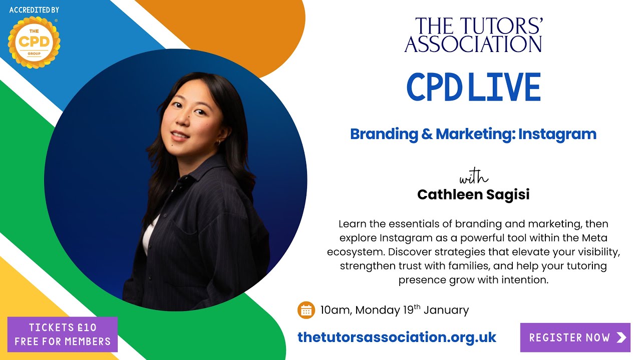 TTA's CPD Live: Branding & Marketing: Instagram with Cathleen Sagisi
