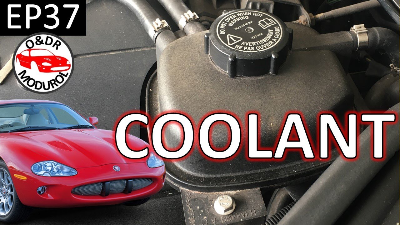 Jaguar XK8/XKR Coolant Refill and Top Up: No Air Traps & Overflow Explained! (Modurol EP37)(X100)